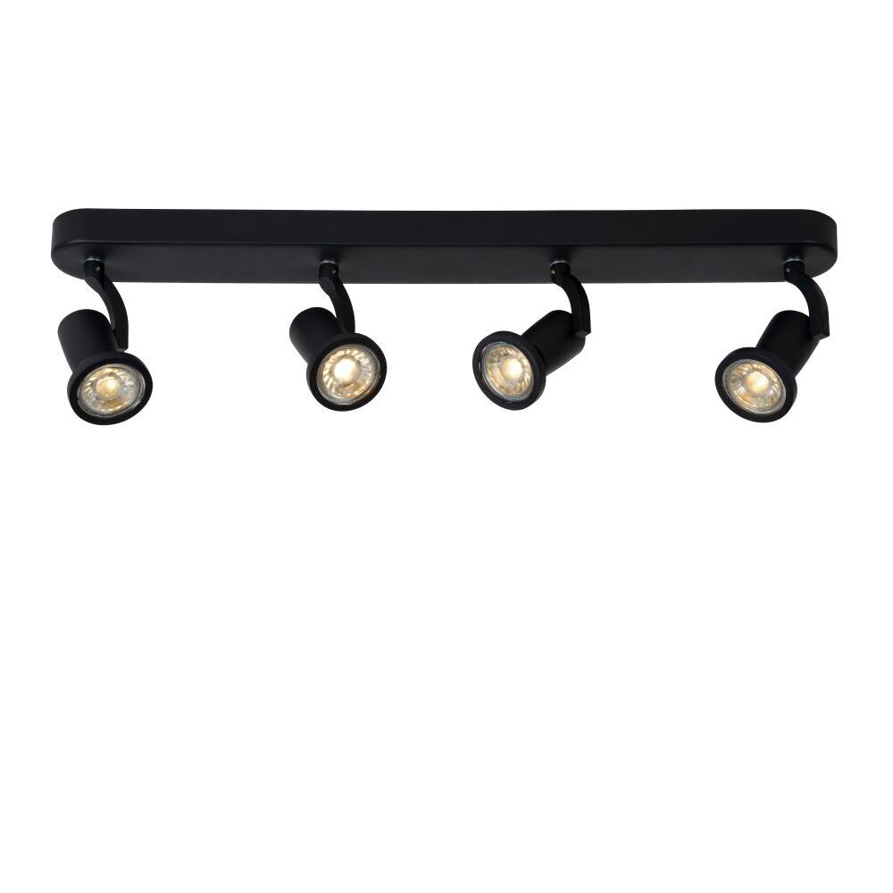 Lucide JASTER Spot Schwarz, 4-flammig main product photo