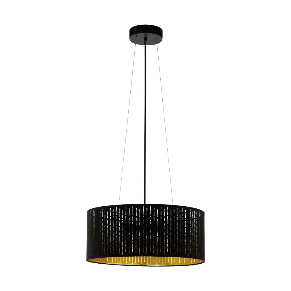 EGLO VARILLAS Hängeleuchte Schwarz, 3-flammig main product photo