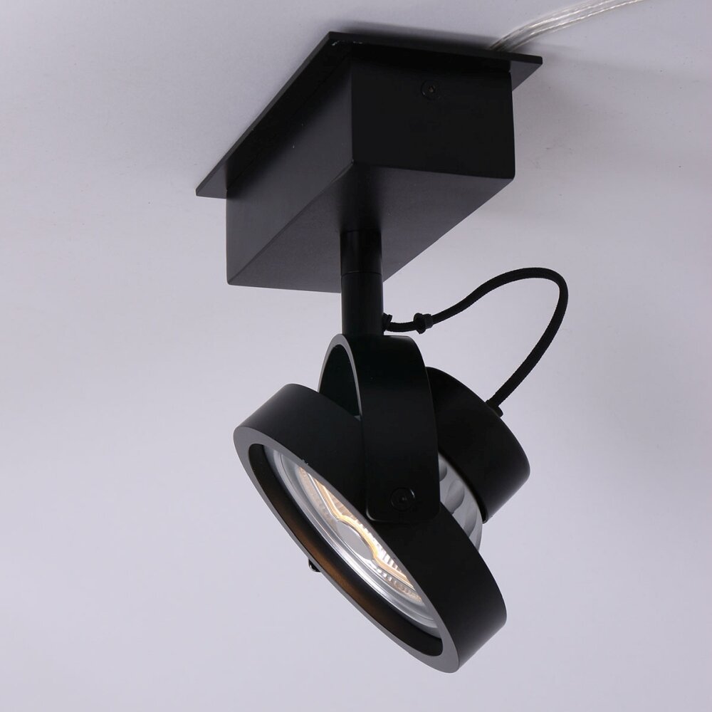 Steinhauer Mexlite Strahler LED Schwarz, 1-flammig main product photo