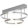 Brilliant Living Tunar Deckenleuchte LED Nickel-Matt, 1-flammig