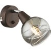 Globo Isla Wandstrahler LED Bronze, 1-flammig