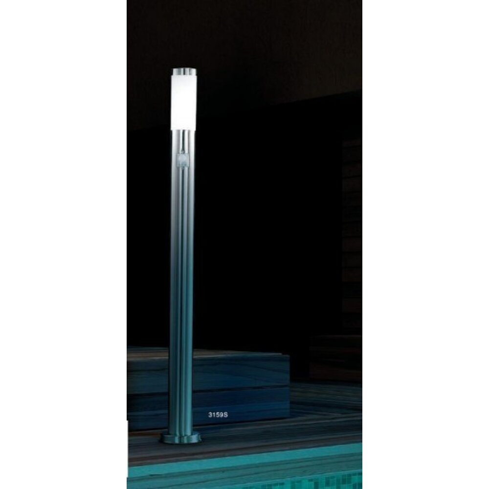 Globo BOSTON Außenlampe Edelstahl, 1-flammig, Bewegungsmelder main product photo