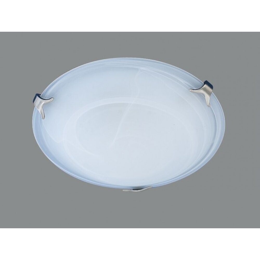 Trio Leuchten ADRIAN Deckenleuchte Nickel-Matt, Weiß, 1-flammig main product photo