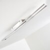 Tampere Deckenleuchte LED Nickel-Matt, 4-flammig