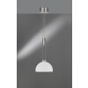 Fischer & Honsel Avignon Pendelleuchte LED Nickel glänzend, 1-flammig