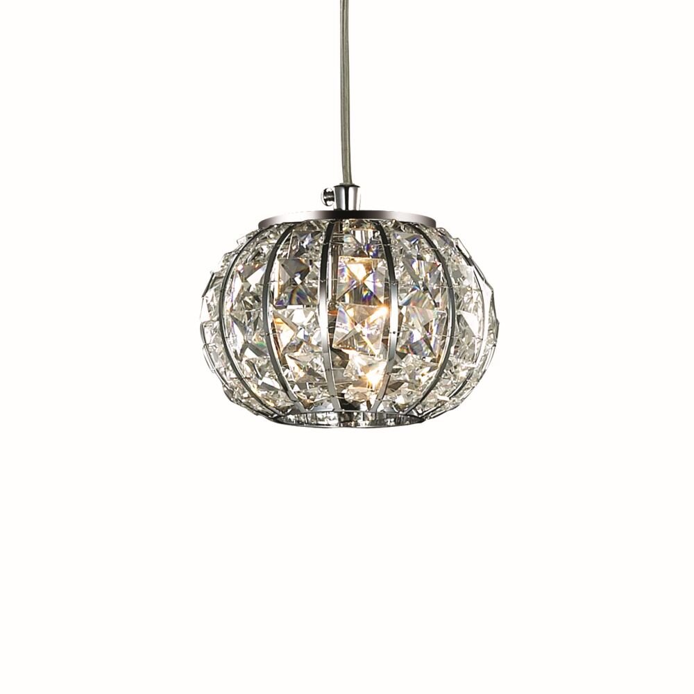 Ideal Lux CALYPSO Hängeleuchte Chrom, 1-flammig main product photo