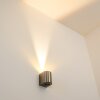 Außenwandleuchte Mora LED Edelstahl, 2-flammig
