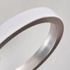 Volonne Deckenleuchte LED Edelstahl, Silber, 3-flammig