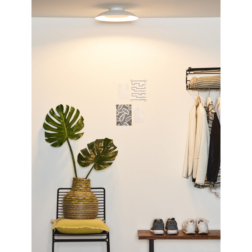 Lucide FOSKAL Deckenleuchte LED Weiß, 1-flammig main product photo