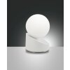 Fabas Luce Gravity Tischleuchte LED Weiß, 1-flammig