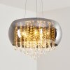 Ventspils Hängeleuchte Chrom, 5-flammig