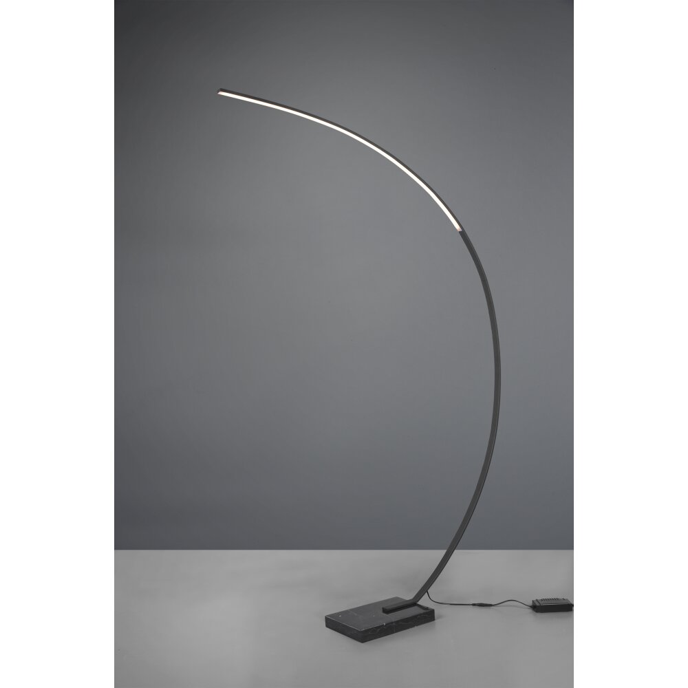 Trio Leuchten Bangkok Bogenleuchte LED Schwarz, 1-flammig main product photo