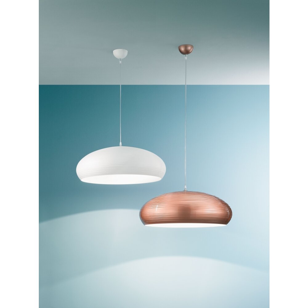 Fabas Luce Lodge Pendelleuchte Weiß, 1-flammig main product photo