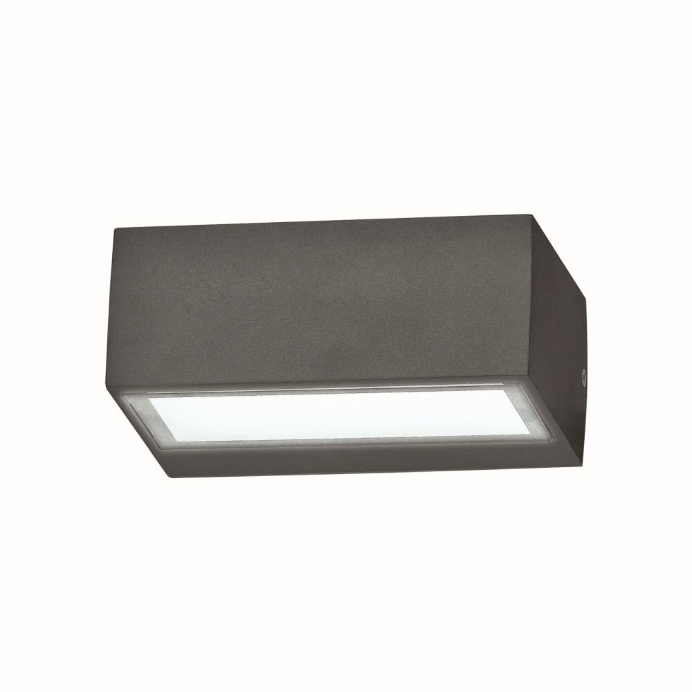 Ideal Lux TWIN Aussenwandleuchte Anthrazit, 1-flammig main product photo
