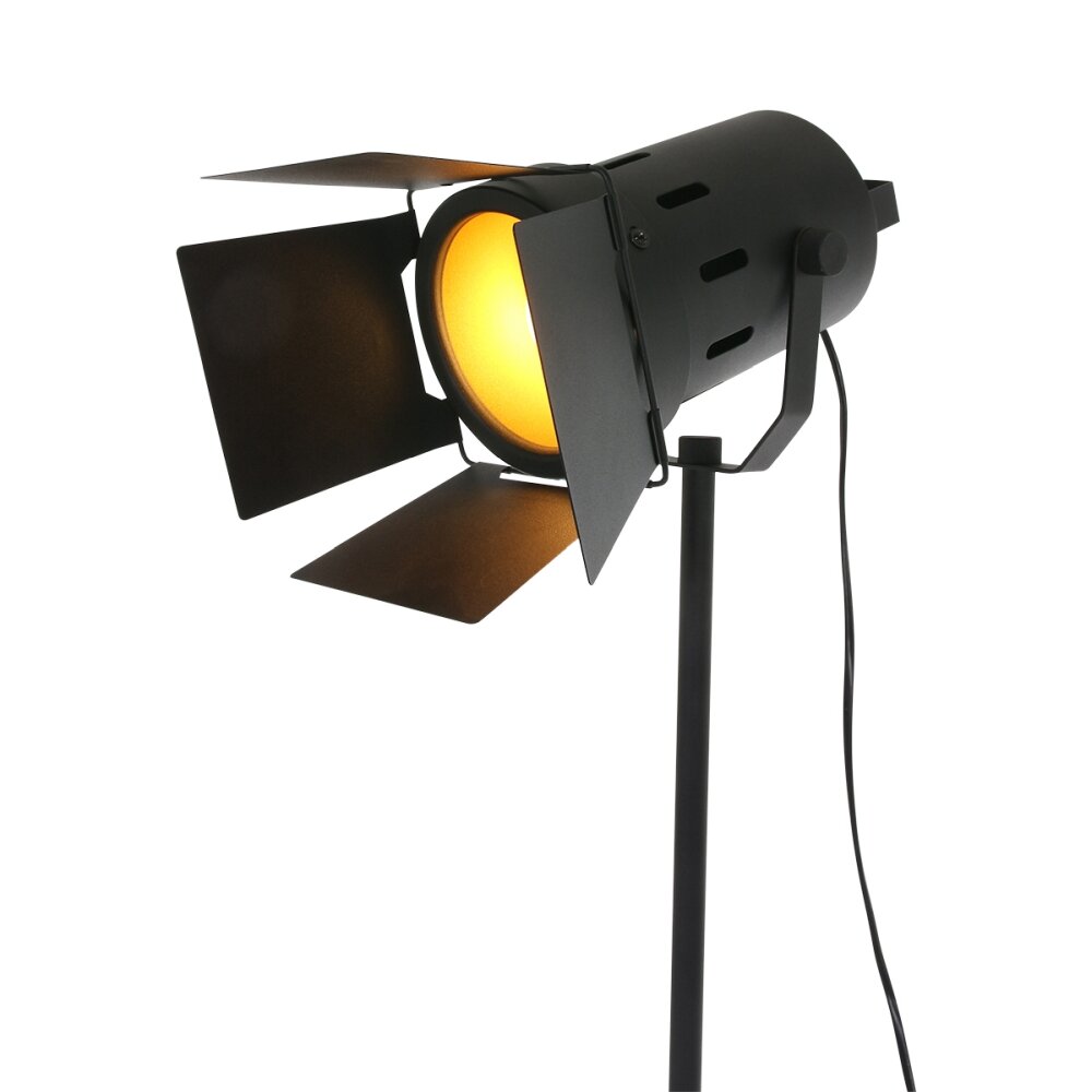 Steinhauer MEXLITE Stehleuchte Schwarz, 1-flammig main product photo