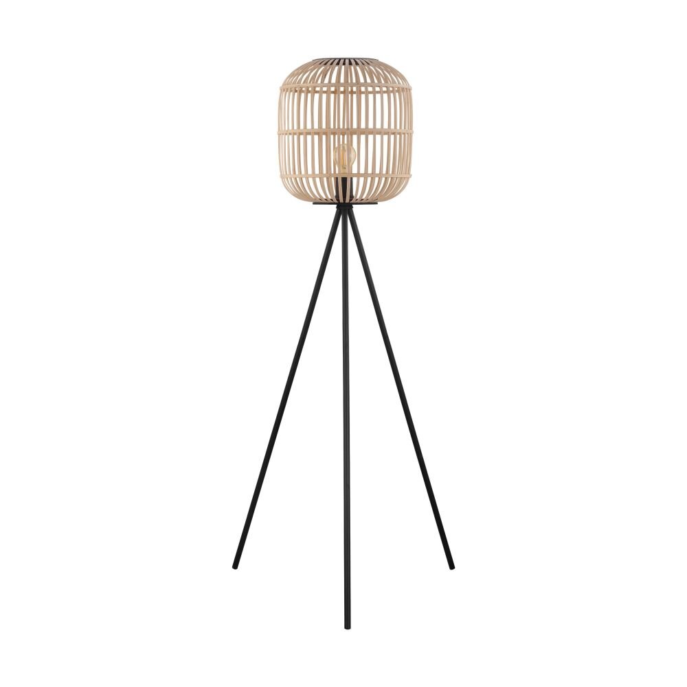 EGLO BORDESLEY Stehleuchte Schwarz, 1-flammig main product photo