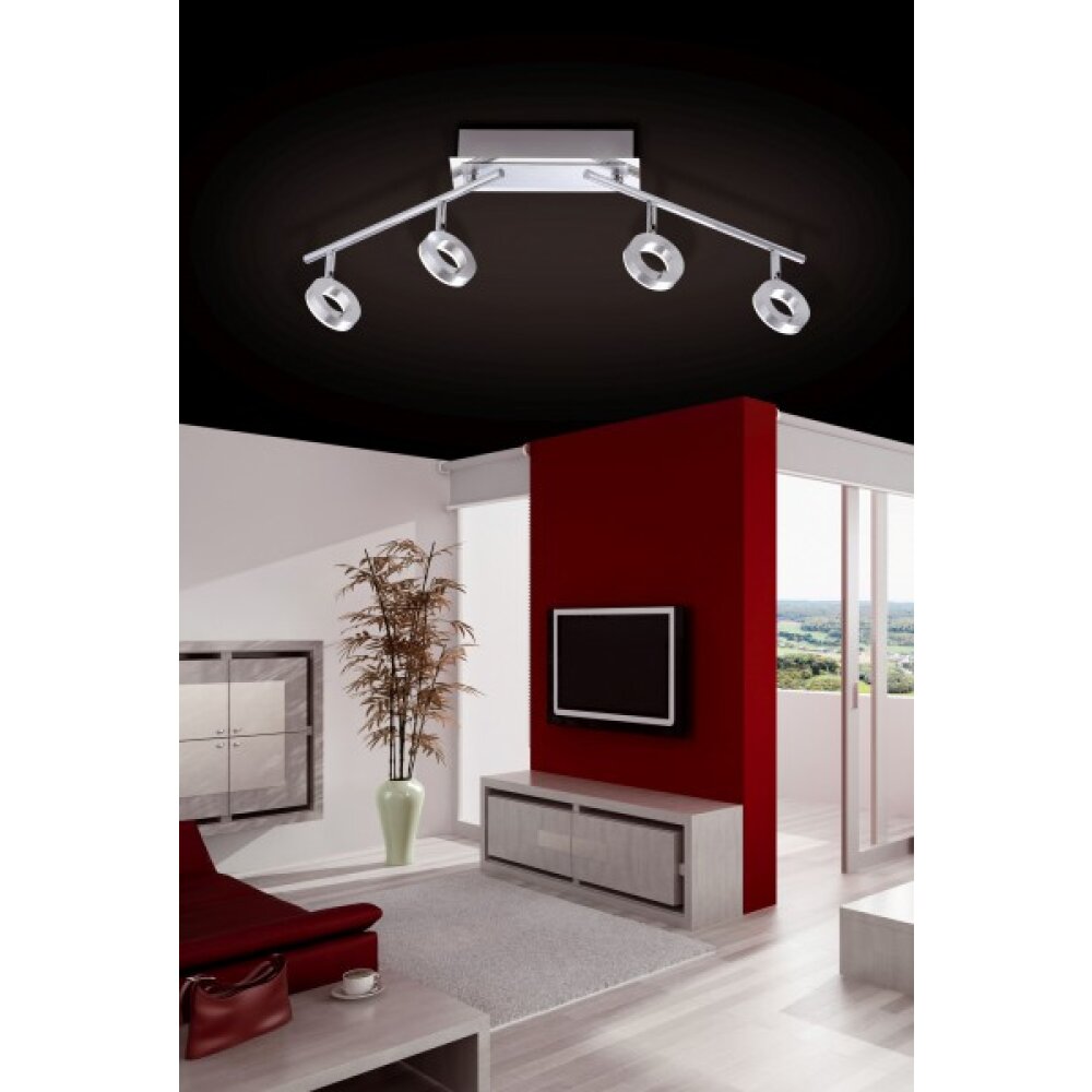 Paul Neuhaus SILEDA Deckenleuchte Aluminium, 4-flammig main product photo