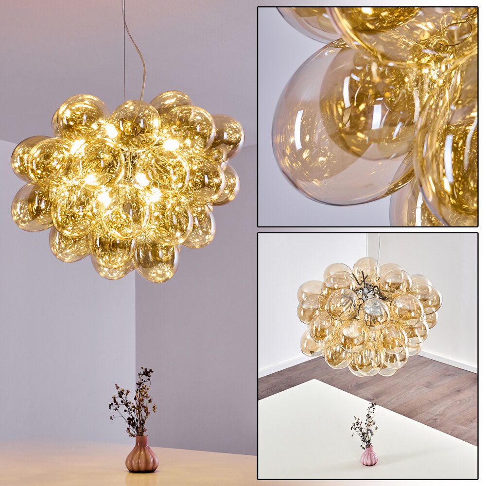 Barstow Hängeleuchte Chrom, 8-flammig main product photo