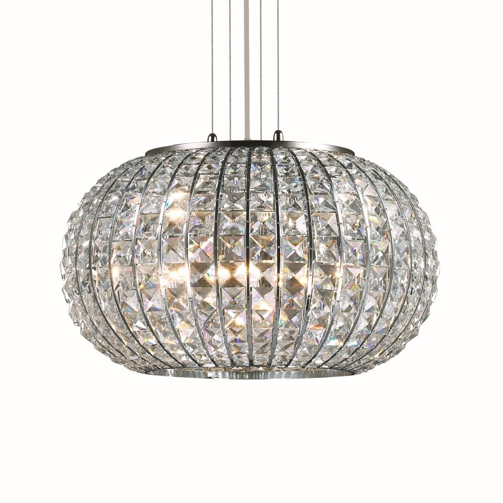 Ideal Lux CALYPSO Hängeleuchte Chrom, 5-flammig main product photo