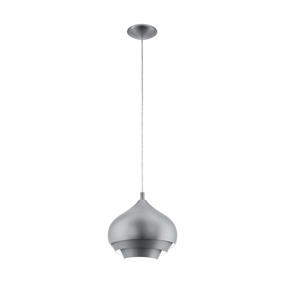 Eglo CAMBORNE Hängeleuchte Silber, 1-flammig main product photo