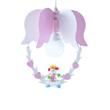 Elobra PRINZESSIN Pendelleuchte Pink, 1-flammig