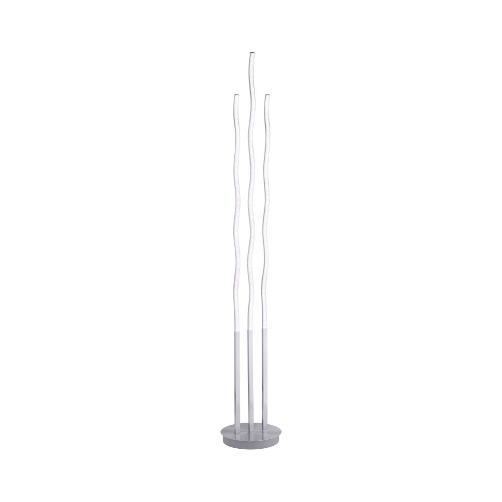 Leuchten Direkt Ls-WAVE Stehleuchte LED Edelstahl, 3-flammig, Fernbedienung, Farbwechsler main product photo