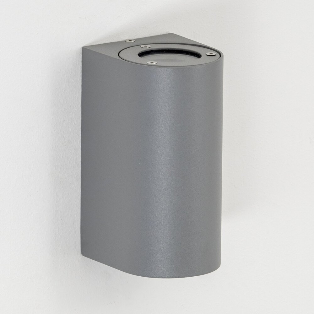 Boda Außenwandleuchte Grau, 2-flammig main product photo