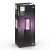 Philips Hue Ambiance White & Color Impress Sockelleuchte, Erweiterungs-Set LED Schwarz, 1-flammig, Farbwechsler