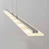 Lourdes Pendelleuchte LED Chrom, Nickel-Matt, 7-flammig