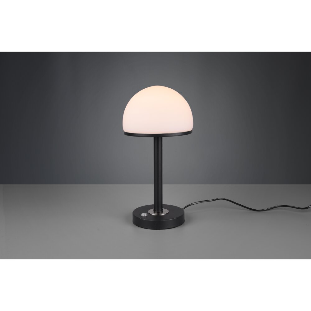 Trio Leuchten Berlin Tischleuchte LED Schwarz, 1-flammig main product photo