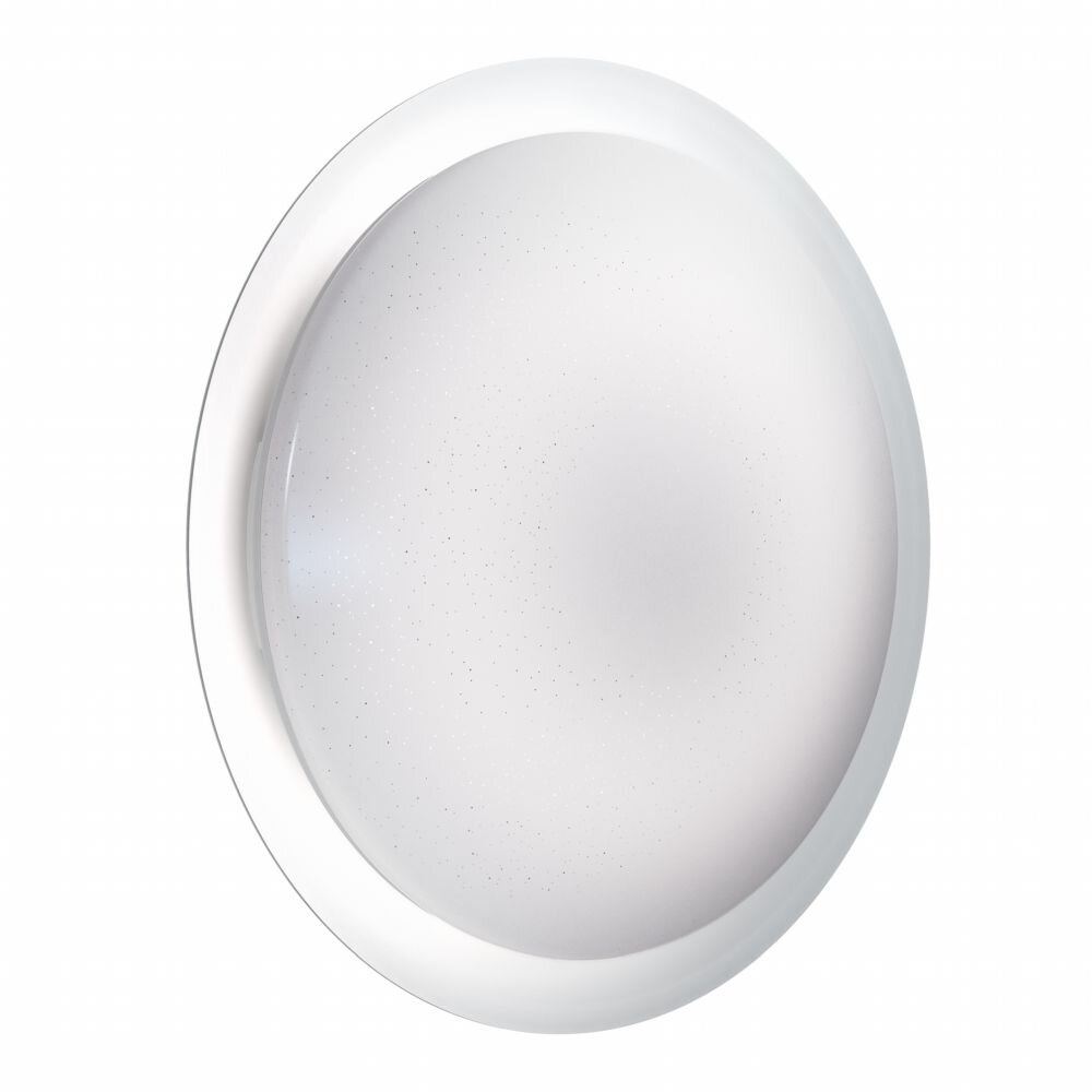 LEDVANCE ORBIS Deckenleuchte Silber, 1-flammig, Fernbedienung, Farbwechsler main product photo
