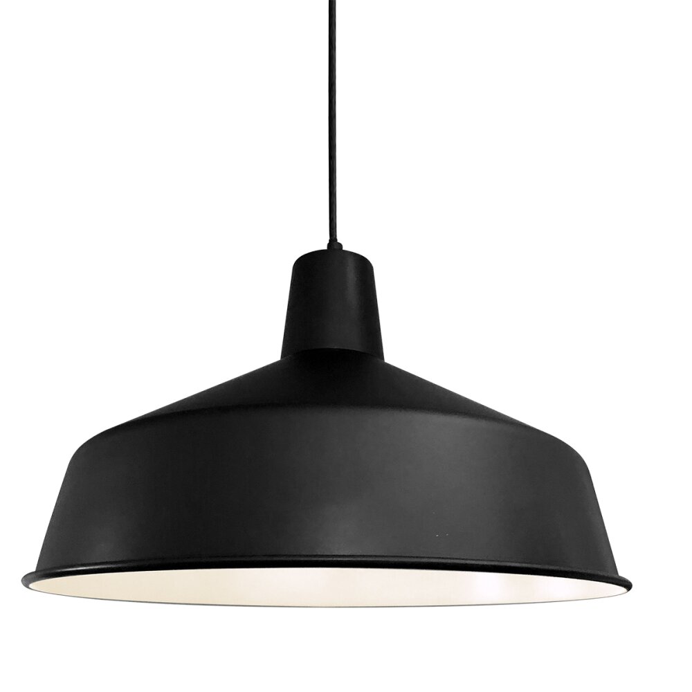 Steinhauer Blackmoon Hängeleuchte Schwarz, 1-flammig main product photo