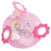 Elobra LATERNENNACHT Rondell Pink, 3-flammig