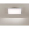 Leuchten Direkt CANVAS Deckenleuchte LED Weiß, 1-flammig, Fernbedienung