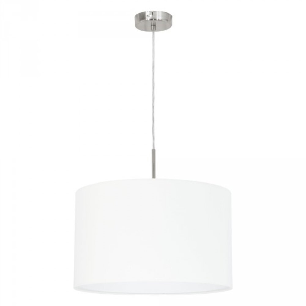 Eglo PASTERI Hängeleuchte Nickel-Matt, 1-flammig main product photo