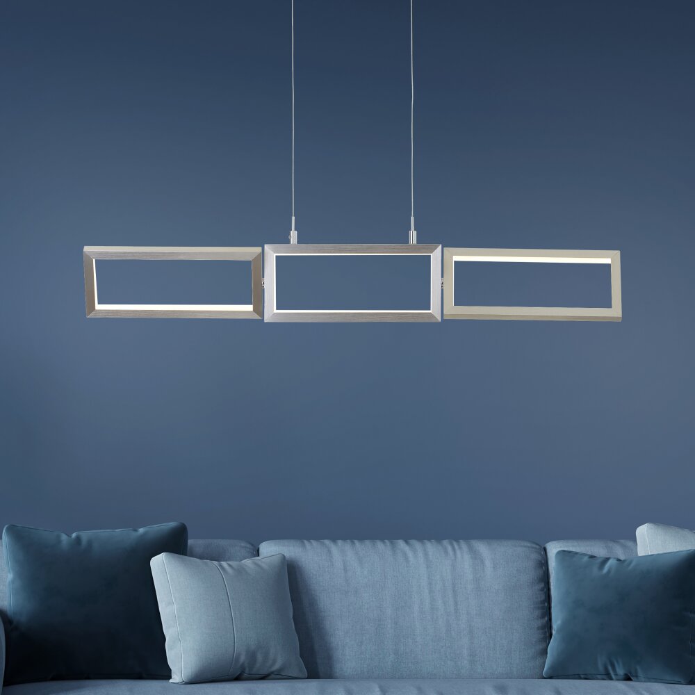Brilliant Living Tunar Pendelleuchte LED Aluminium, 1-flammig main product photo