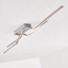 Jamjo Deckenleuchte LED Nickel-Matt, 1-flammig