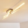 Jamjo Deckenleuchte LED Nickel-Matt, 1-flammig