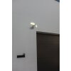 Lutec ARC Aussenwandleuchte LED Weiß, 1-flammig, Bewegungsmelder