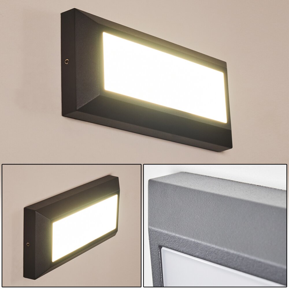 Alkmaar Außenwandleuchte LED Anthrazit, 1-flammig main product photo