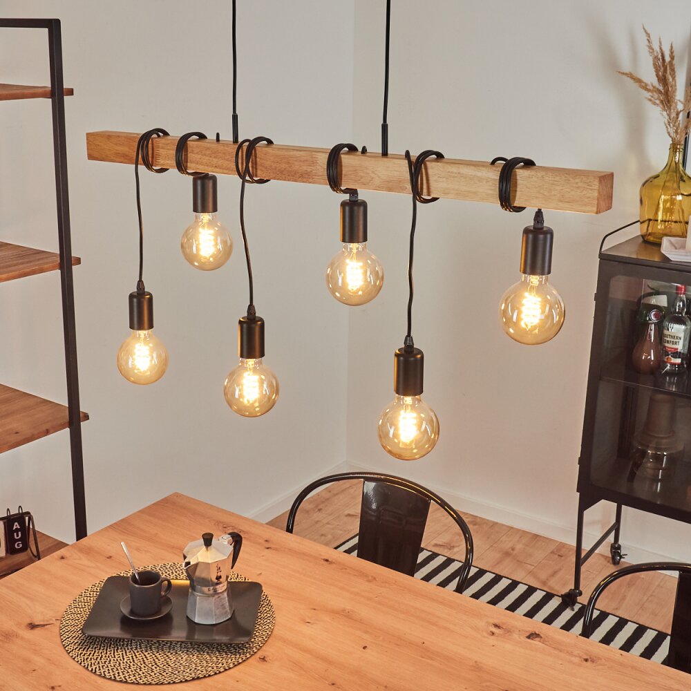 Mantigan Pendelleuchte, 6-flammig main product photo