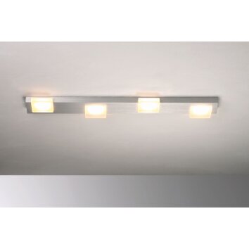 Bopp Lamina Deckenleuchte LED Aluminium, 4-flammig