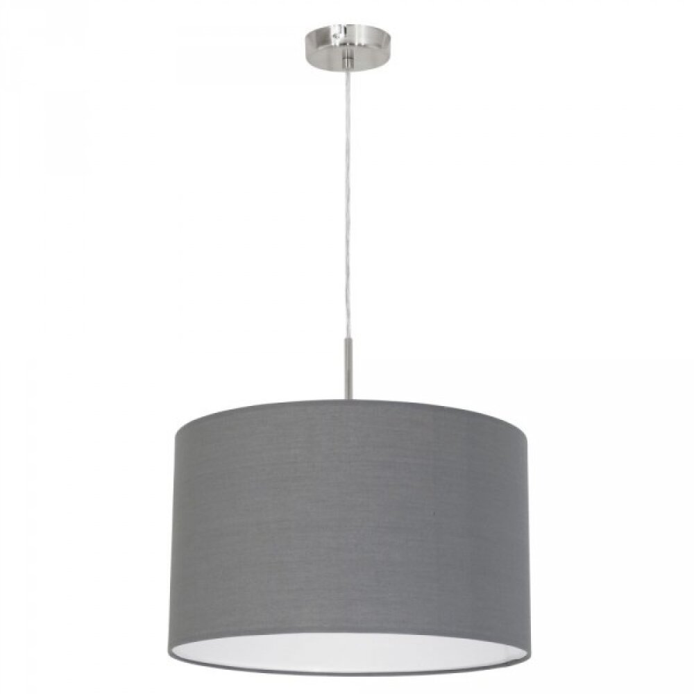 Eglo PASTERI Hängeleuchte Nickel-Matt, 1-flammig main product photo