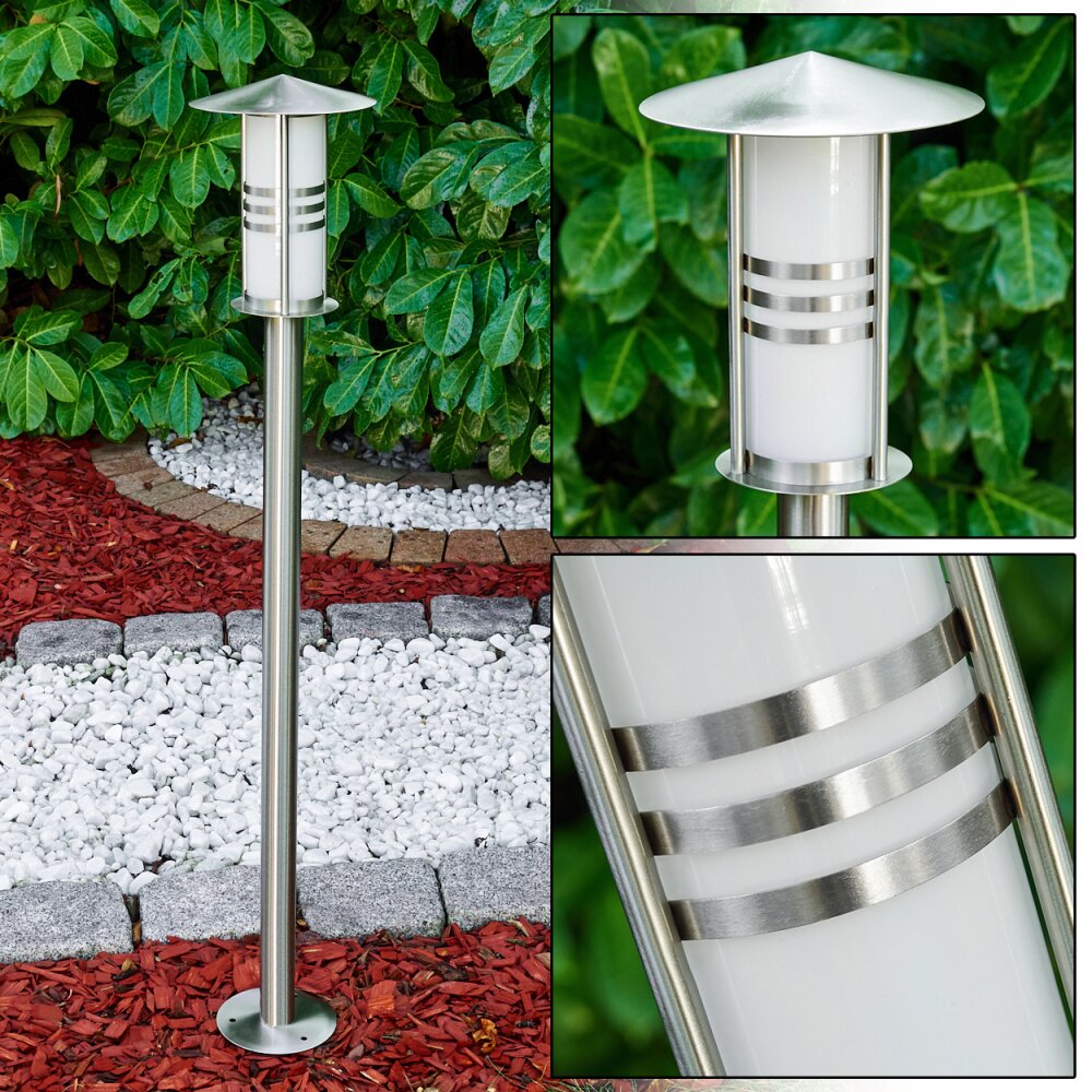 Fushun Wegeleuchte Silber, 1-flammig main product photo