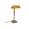 Steinhauer Ancilla Bankerlampe Bronze, 1-flammig