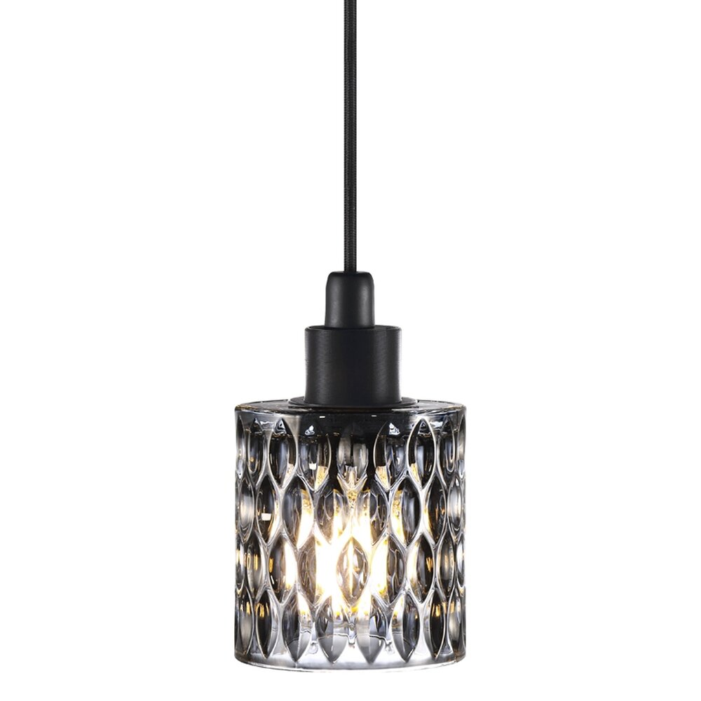 Nordlux HOLLY Pendelleuchte Rauchfarben, 1-flammig main product photo