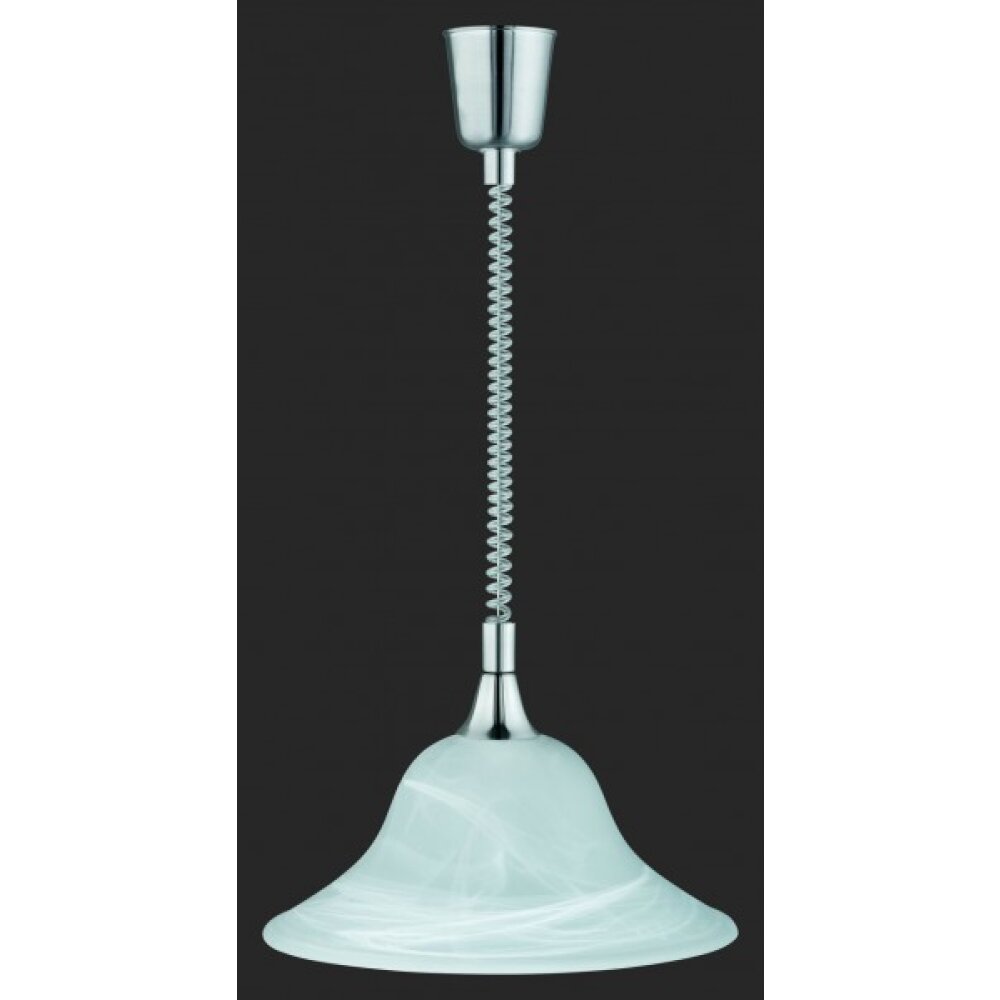 Trio Leuchten VIOLA Pendelleuchte Nickel-Matt, 1-flammig main product photo