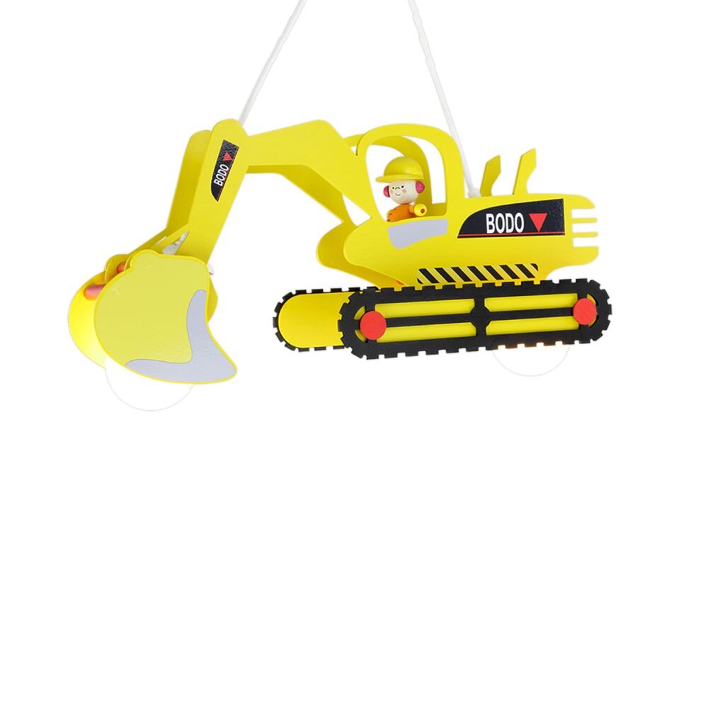 Elobra BODO Pendelleuchte Gelb, 2-flammig main product photo