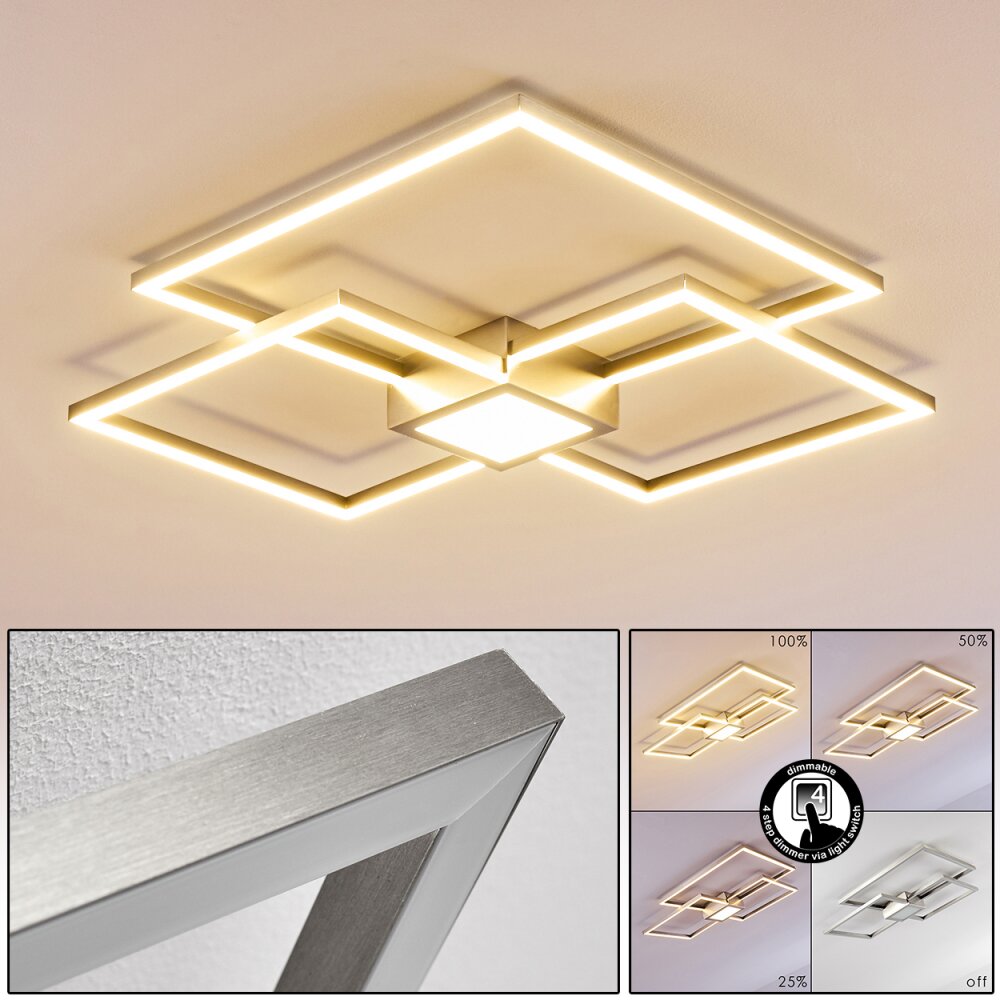 Narpes Deckenleuchte LED Nickel-Matt, 1-flammig main product photo