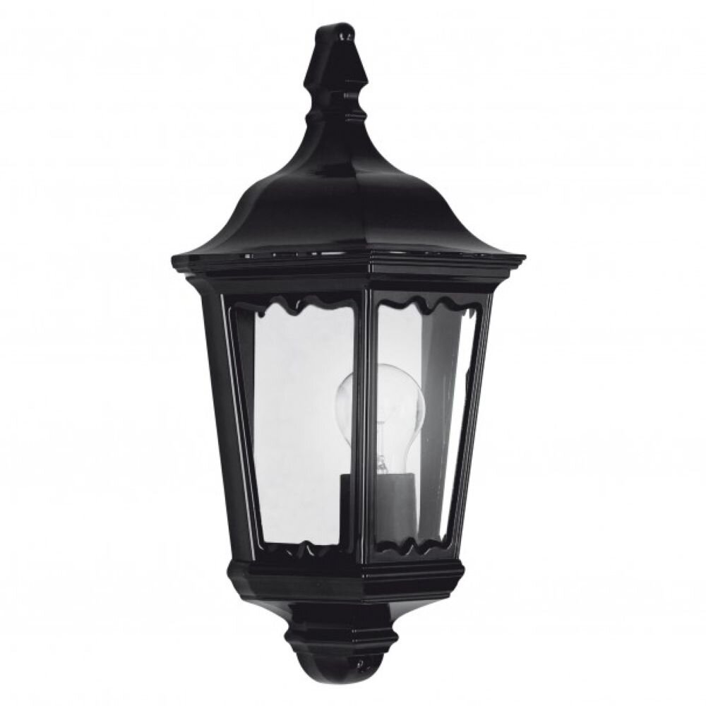 KS Verlichting Ancona Wandleuchte Schwarz, 1-flammig main product photo